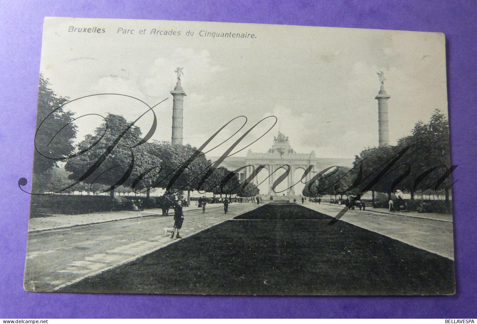 Bruxelles Parc Et Arcades Cinquantenaire 1911 Edit. Ch. Bernhoeft ?) N° 10n   Carte Lux Brux - Monuments, édifices