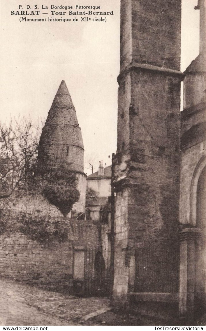 FRANCE - Sarlat - Tour Saint Bernard - Monument Historique Du XIIe Siècle - Carte Postale - Sarlat La Caneda