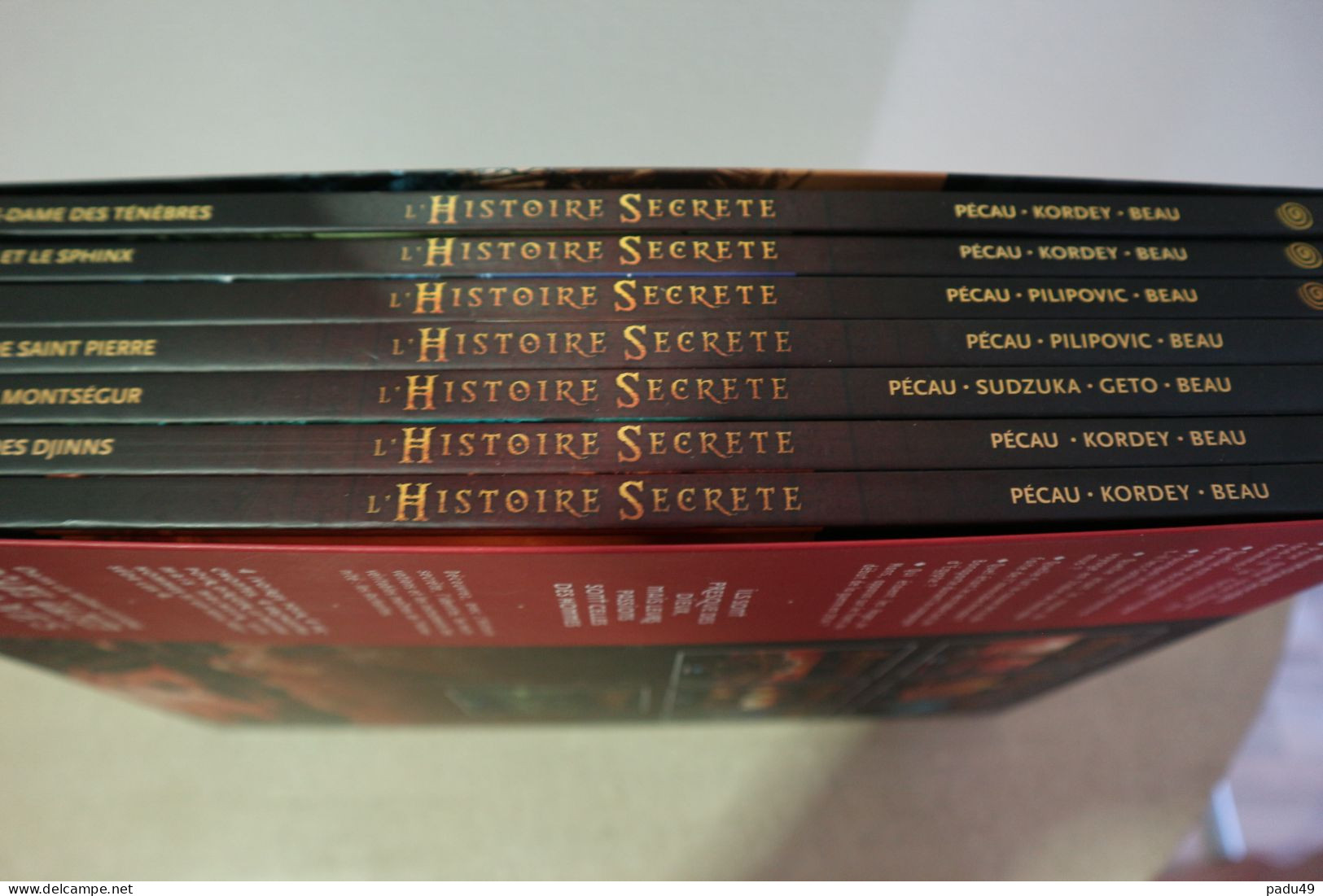 L'histoire Secrete Coffret 1 Er Cycle Vol 1 A 7 Kordey Delcourt EO - Bücherpakete