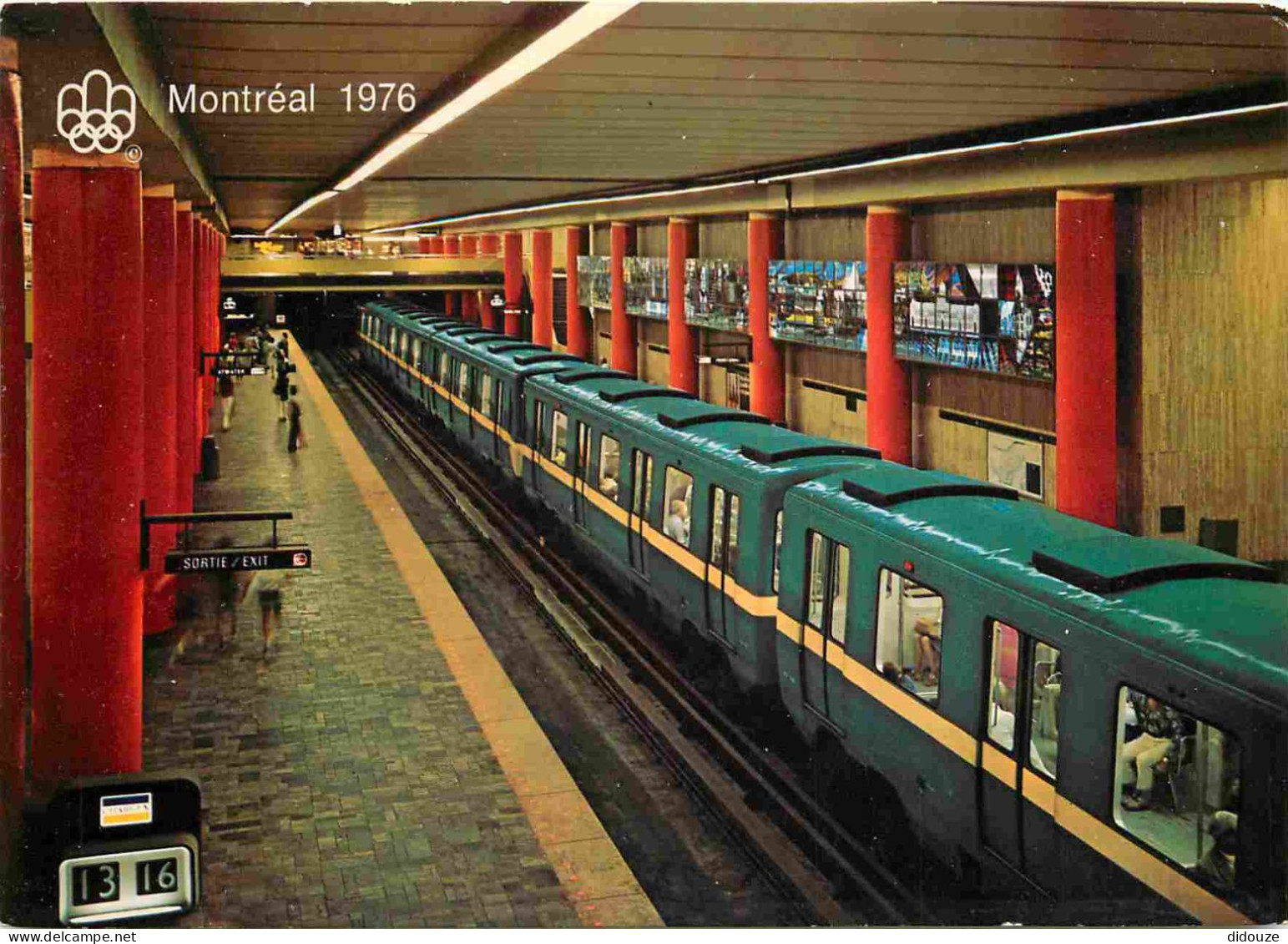 Trains - Métro - Montréal - Station McGill - Subway Station - CPM - Carte Neuve - Voir Scans Recto-Verso - Métro
