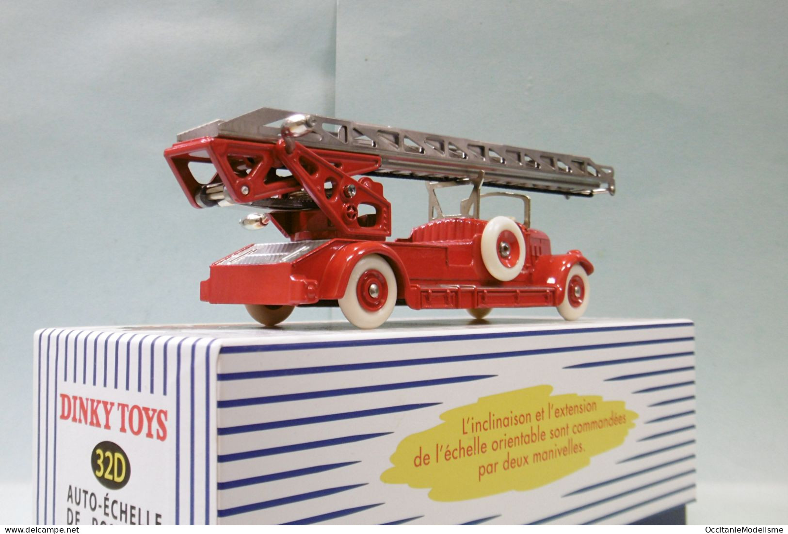 Dinky Toys / Atlas - DELAHAYE Auto-Echelle De Pompiers Réf. 32D Neuf NBO 1/43 - Dinky