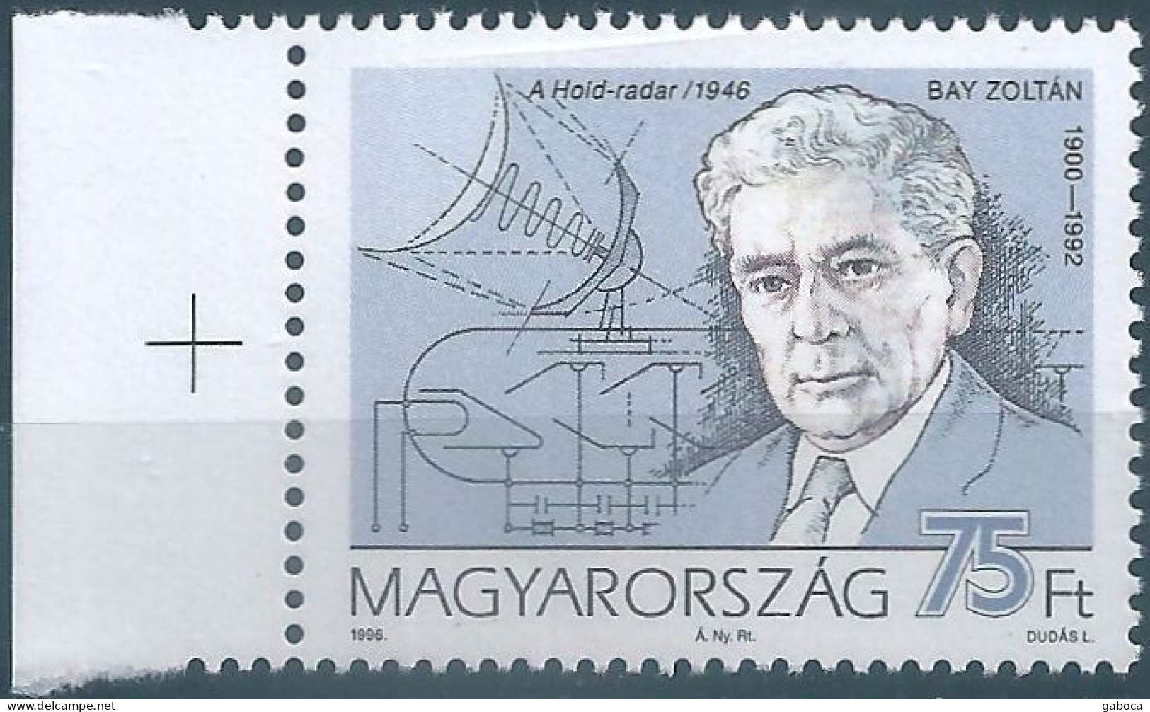 C5689 Hungary Science Personality Physics Engineer Job MNH RARE - Fysica