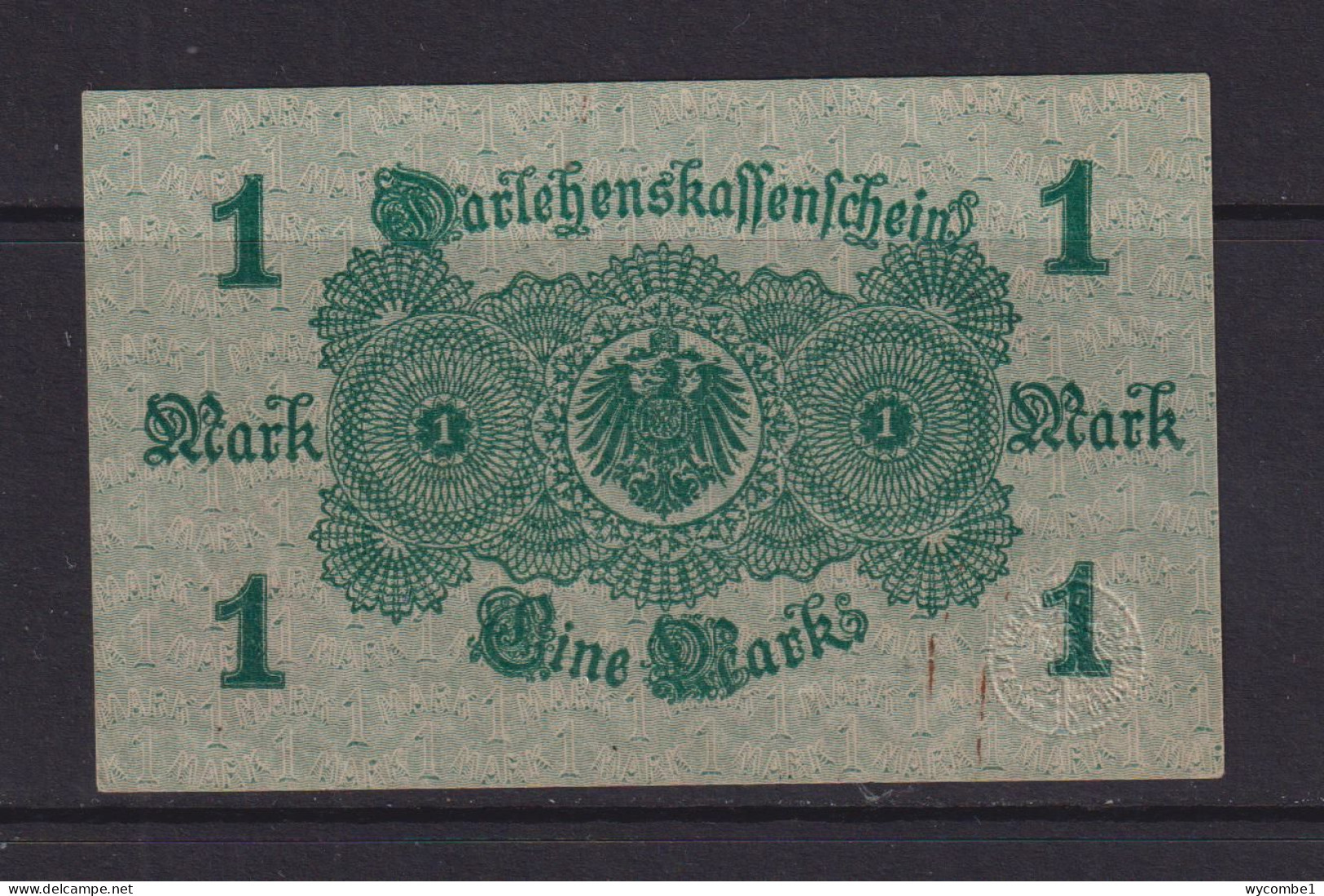 GERMANY - 1914  Darlehenskassenschein 1 Mark AUNC Banknote - Otros & Sin Clasificación