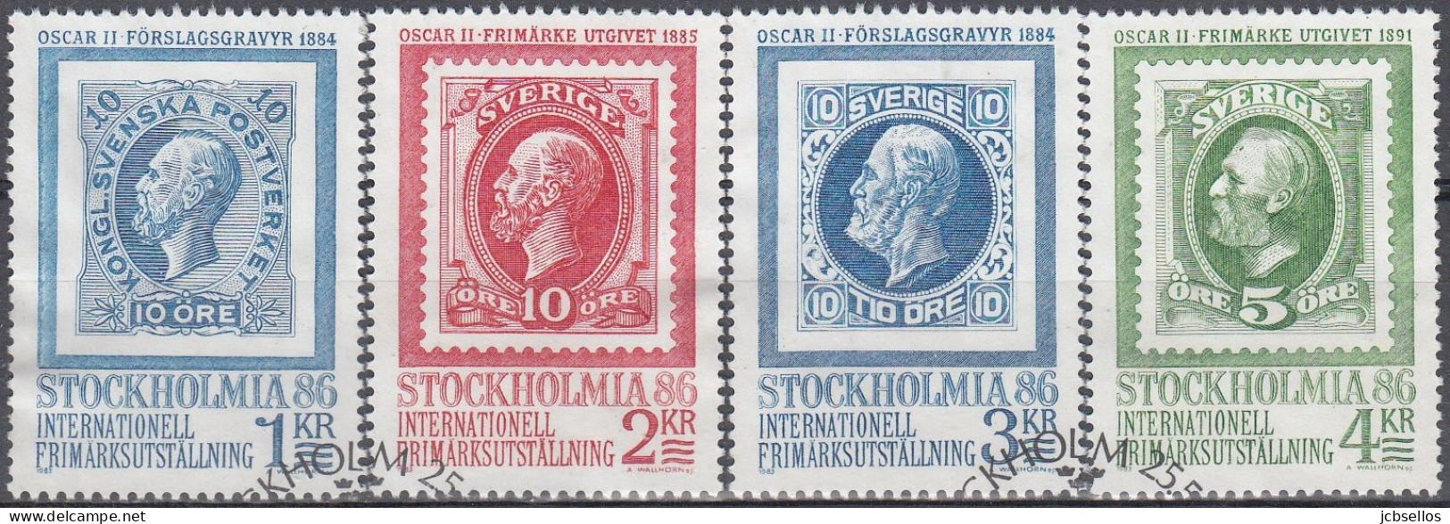 SUECIA 1983 Nº 1221/1224 USADO - Used Stamps