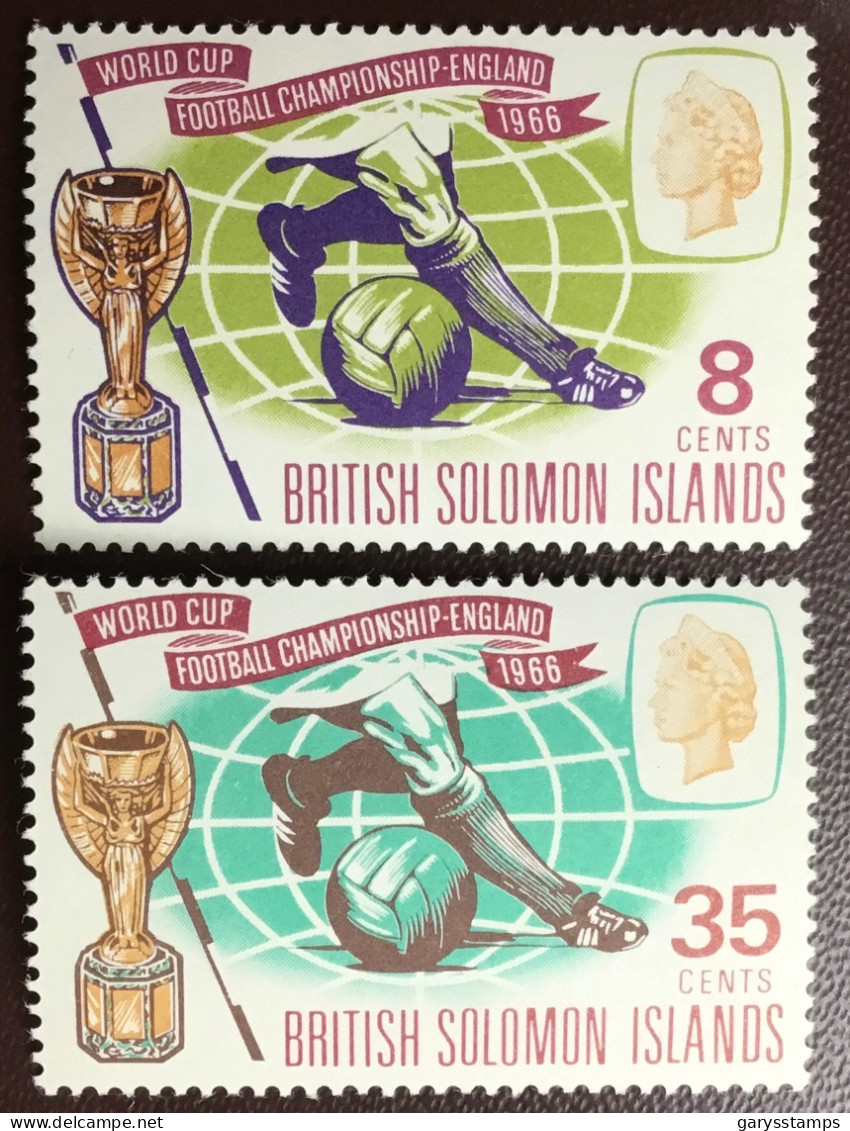 British Solomon Islands 1966 World Cup MNH - British Solomon Islands (...-1978)