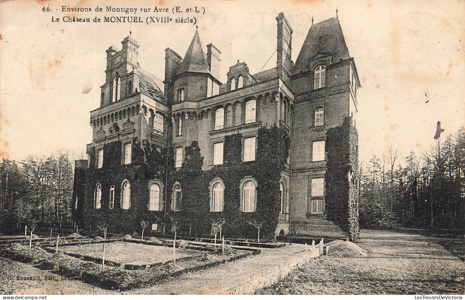 FRANCE - Environs De Montigny Sur Avre - Le Château De Montuel XVIIIe Siècle - Carte Postale Ancienne - Montigny-sur-Avre