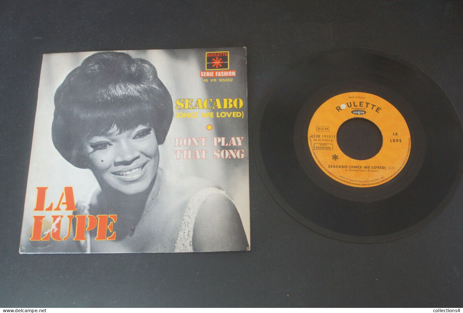 LA LUPE SEACABO RARE SP ROULETTE 1969 VALEUR + SOUL JAZZ LANGUETTE - Soul - R&B