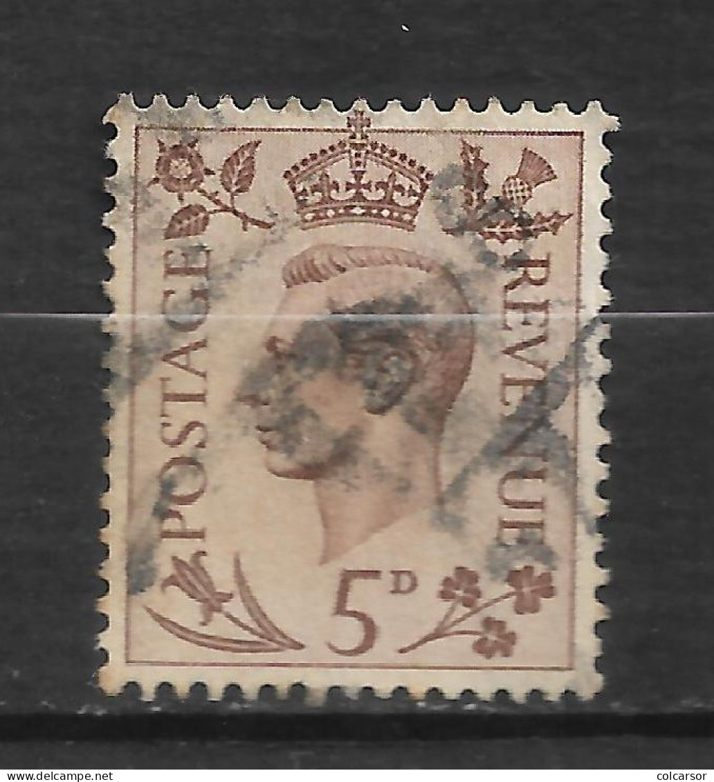 GRANDE  BRETAGNE " N°   216" GEORGE  VI " - Gebraucht