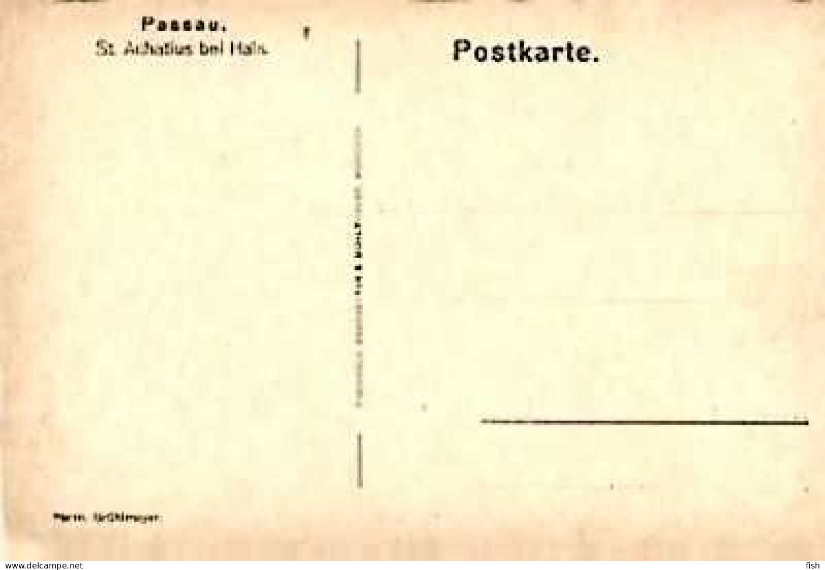 Germany ** & Postal, Passau, St. Achatius Bei Hals, Ed. Obernetter & Muhlthaler Munchen (2322) - Altri & Non Classificati