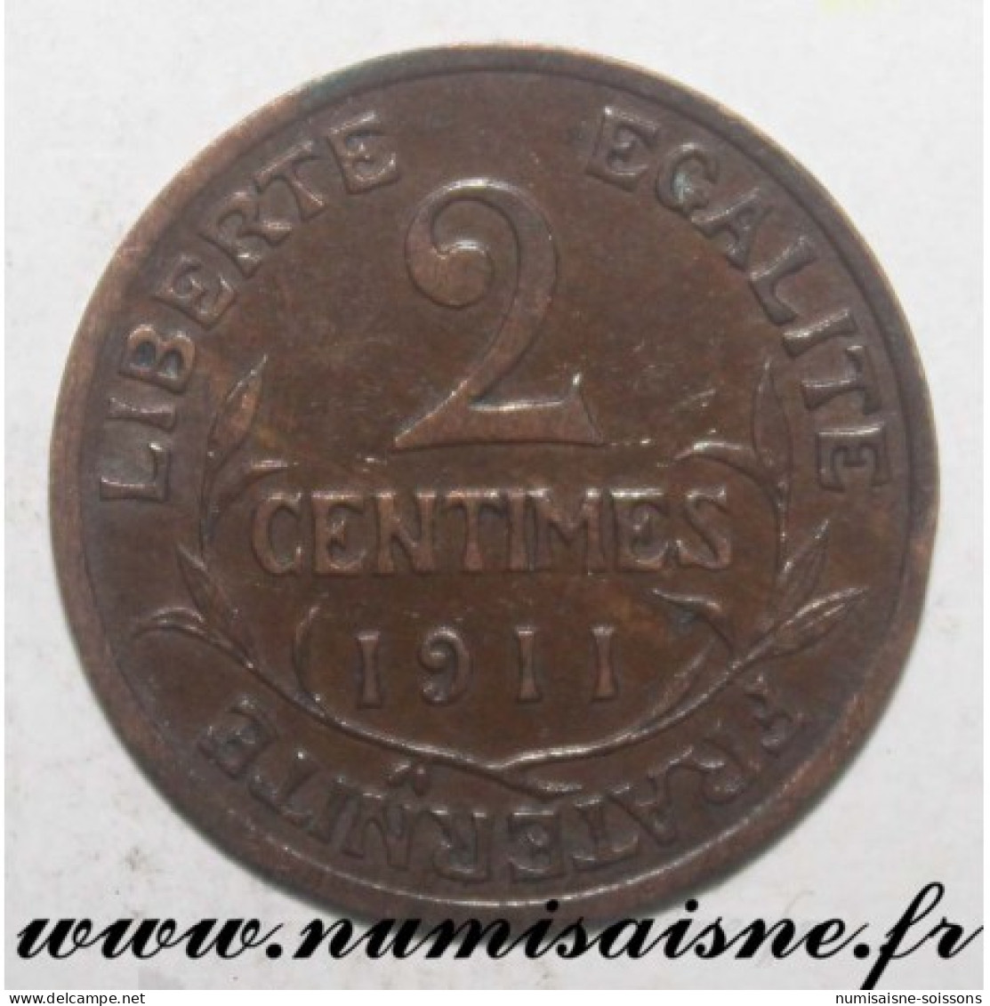 GADOURY 107 - 2 CENTIMES 1911 - TYPE DUPUIS - KM 841 - TTB - 2 Centimes