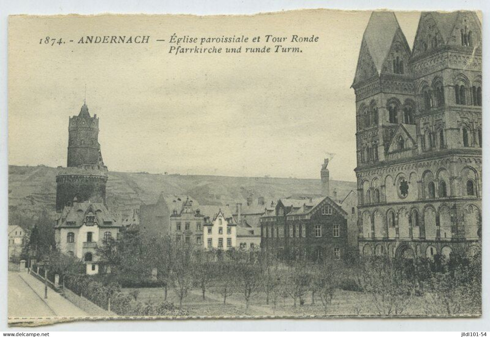 Andernach, église Paroissiale Et Tour Ronde (lt8) - Andernach