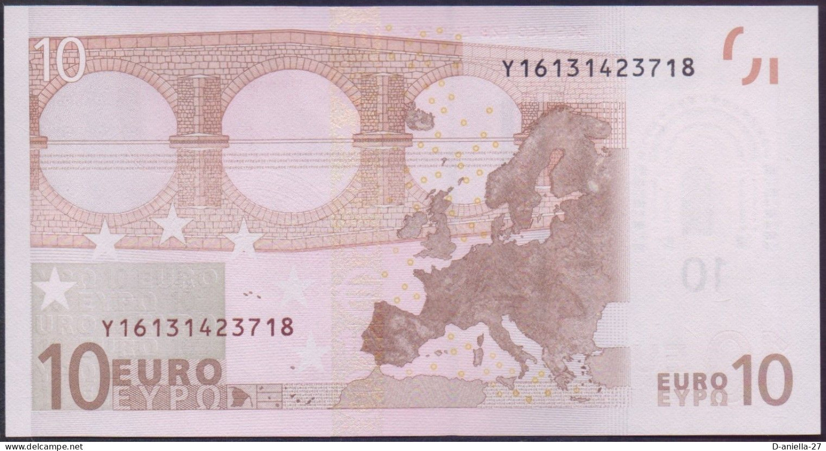 Griechenland, 10 €uro Y / N029-E2, Trichet, Perfekt Unc., Extrem Selten! - 10 Euro