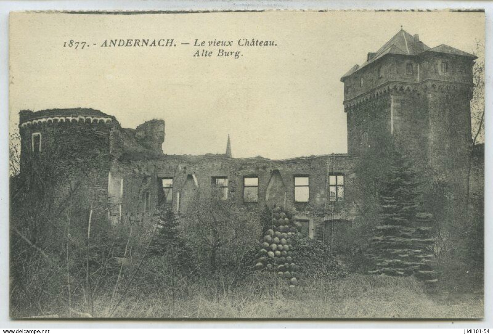 Andernach, Le Vieux Château (lt8) - Andernach