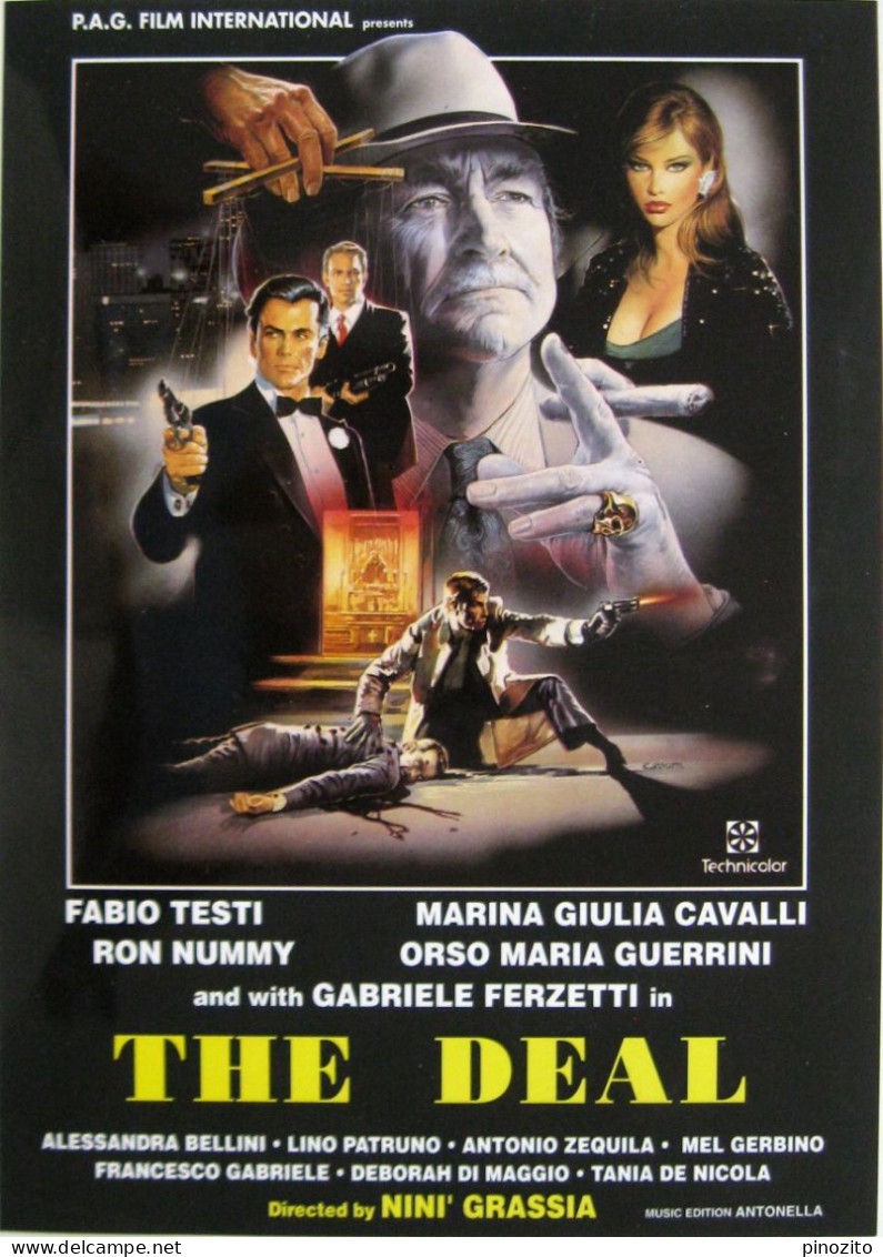 THE DEAL Mini Poster Film 1994 Ninì Grassia Fabio Testi Ron Nummi Orso Maria Guerrini - Werbetrailer