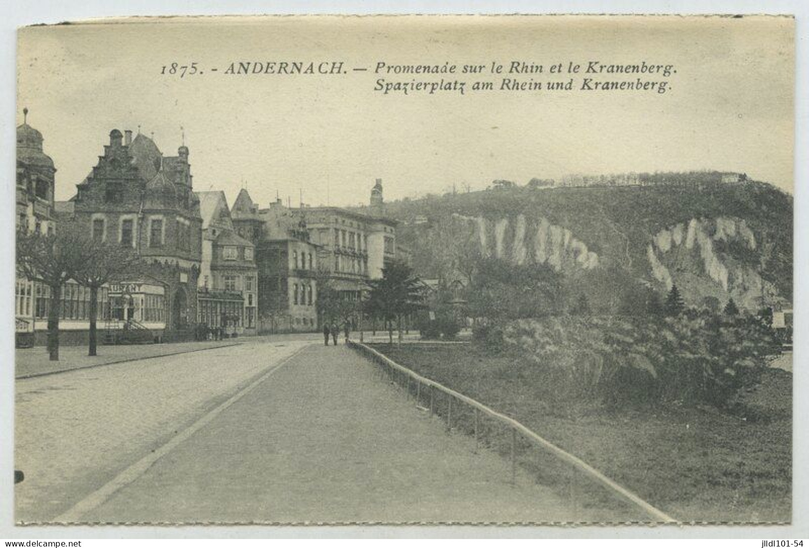 Andernach, Promenade Sur Le Rhin Et Le Kranenberg (lt8) - Andernach