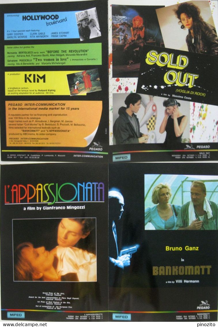 Mini Poster Film 1989 SOLD OUT – L’APPASSIONATA – BANKOMATT - Cinema Advertisement
