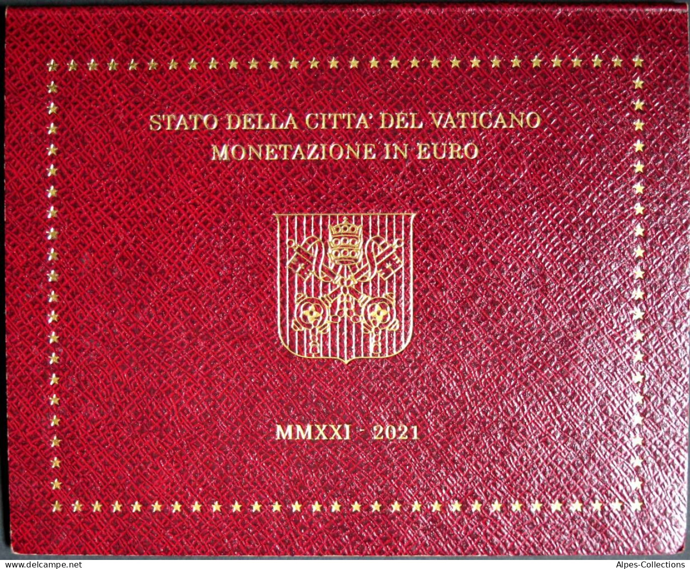 VAX2021.1 - COFFRET BU VATICAN - 2021 - 1 Cent à 2 Euros - Vatican