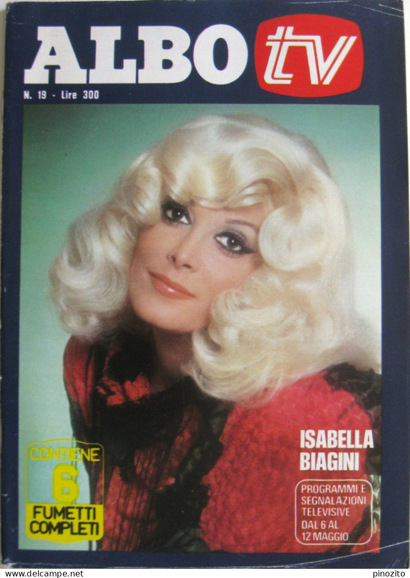ALBO TV 19 1977 Isabella Biagini Rita Pavone Franco Franchi Ciccio Ingrassia Beatles - Televisie