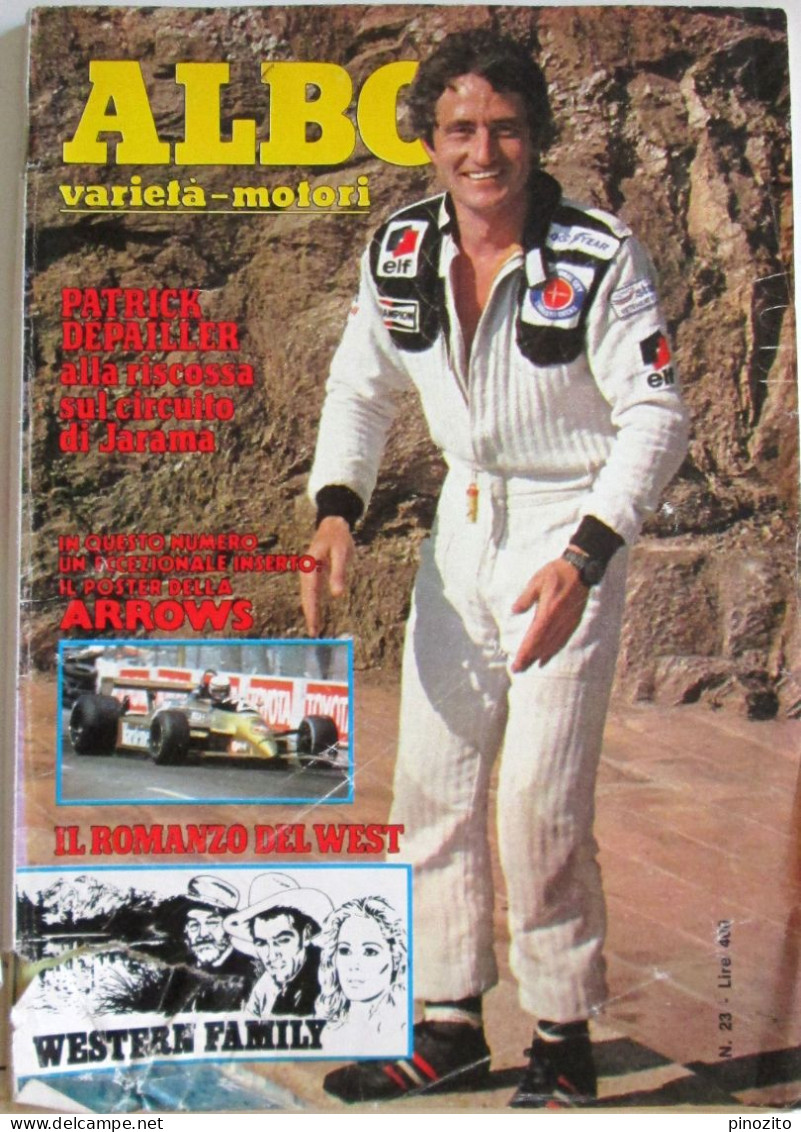 ALBO 23 1980 Patrick Depailler David Zed Fleetwood Mac Laura Luca Spampinato Roy Scheider - Televisione