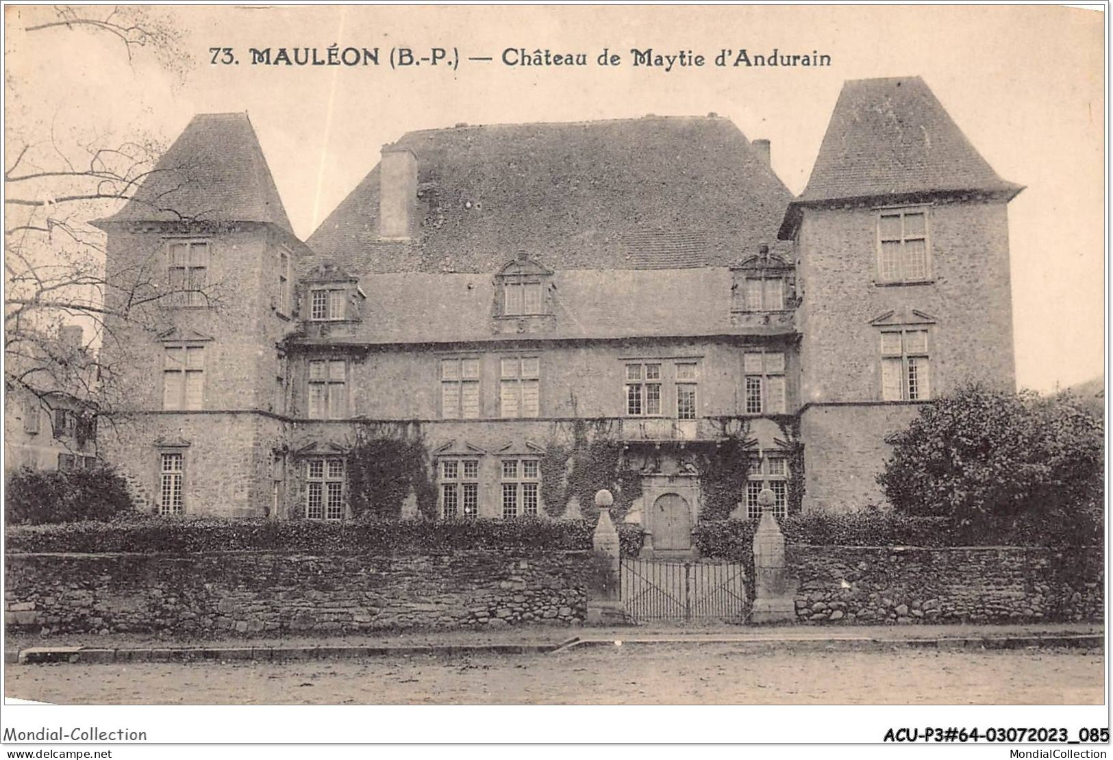 ACUP3-64-0228 - MAULEON  - Le Château De Maytie  D'andurain  - Mauleon Licharre