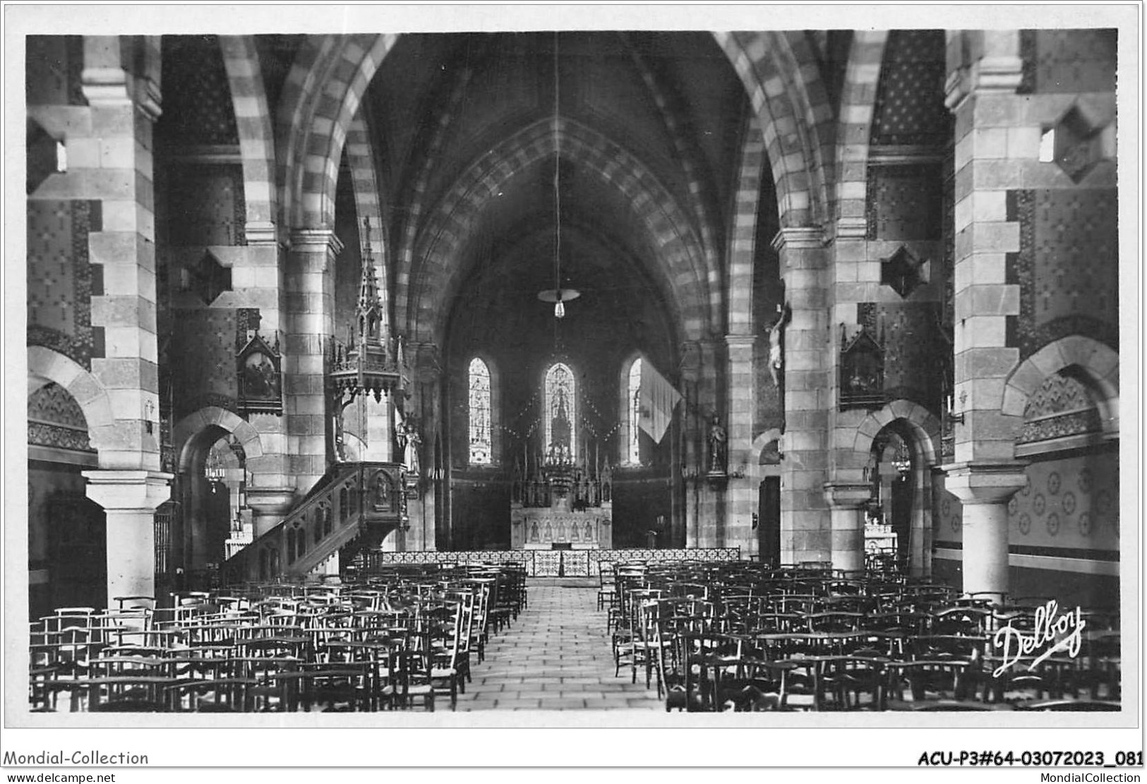 ACUP3-64-0226 - MAULEON  - Interieure De L"eglise  - Mauleon Licharre