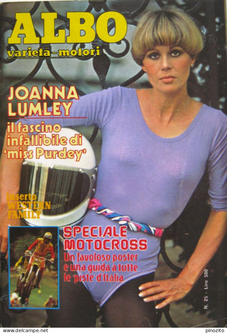 ALBO 25 1980 Joanna Lumley Andy Luotto Nastassja Kinski Rettore Franco Simone Buggles - Televisión