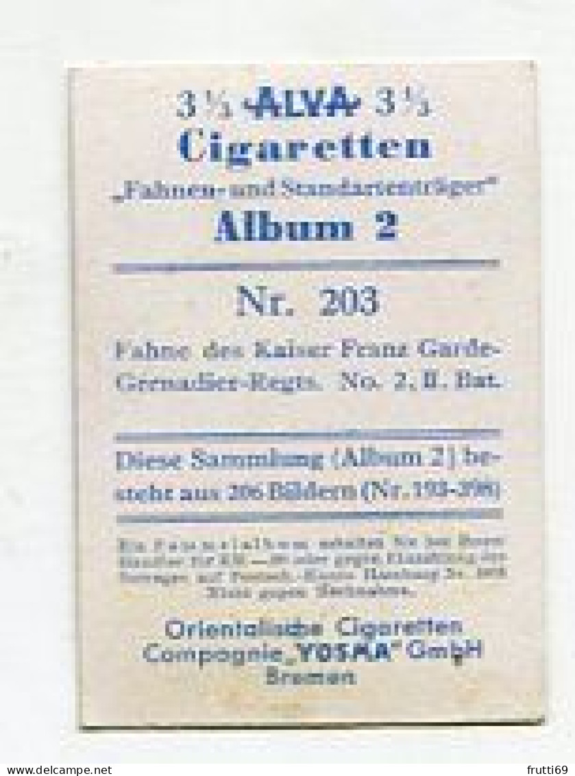SB 03521 YOSMA - Bremen - Fahnen Und Standartenträger - Nr.203 Fahne Des Kaiser Franz Garde-Grenadier Rgts. No,2, II.Bat - Sonstige & Ohne Zuordnung