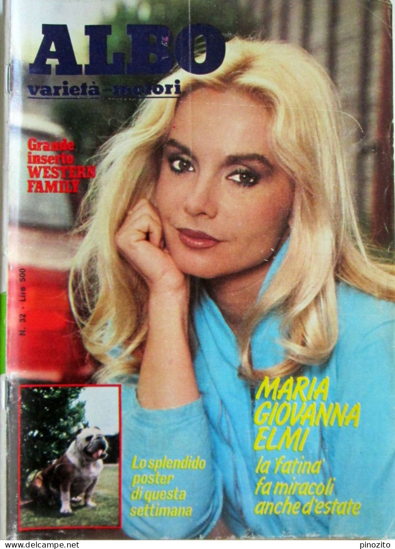 ALBO 32 1980 Maria Giovanna Elmi Banco Rosanna Fratello Gloria Piedimonte Renato Zero - Televisione