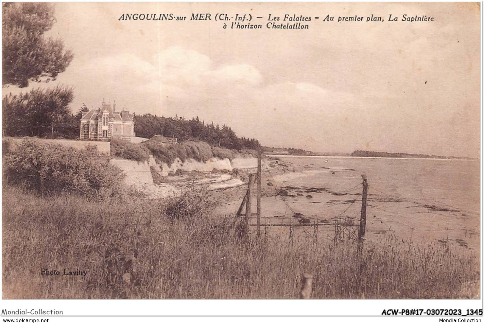 ACWP8-17-0678 - ANGOULINS SUR MER - Les Falaises - Angoulins