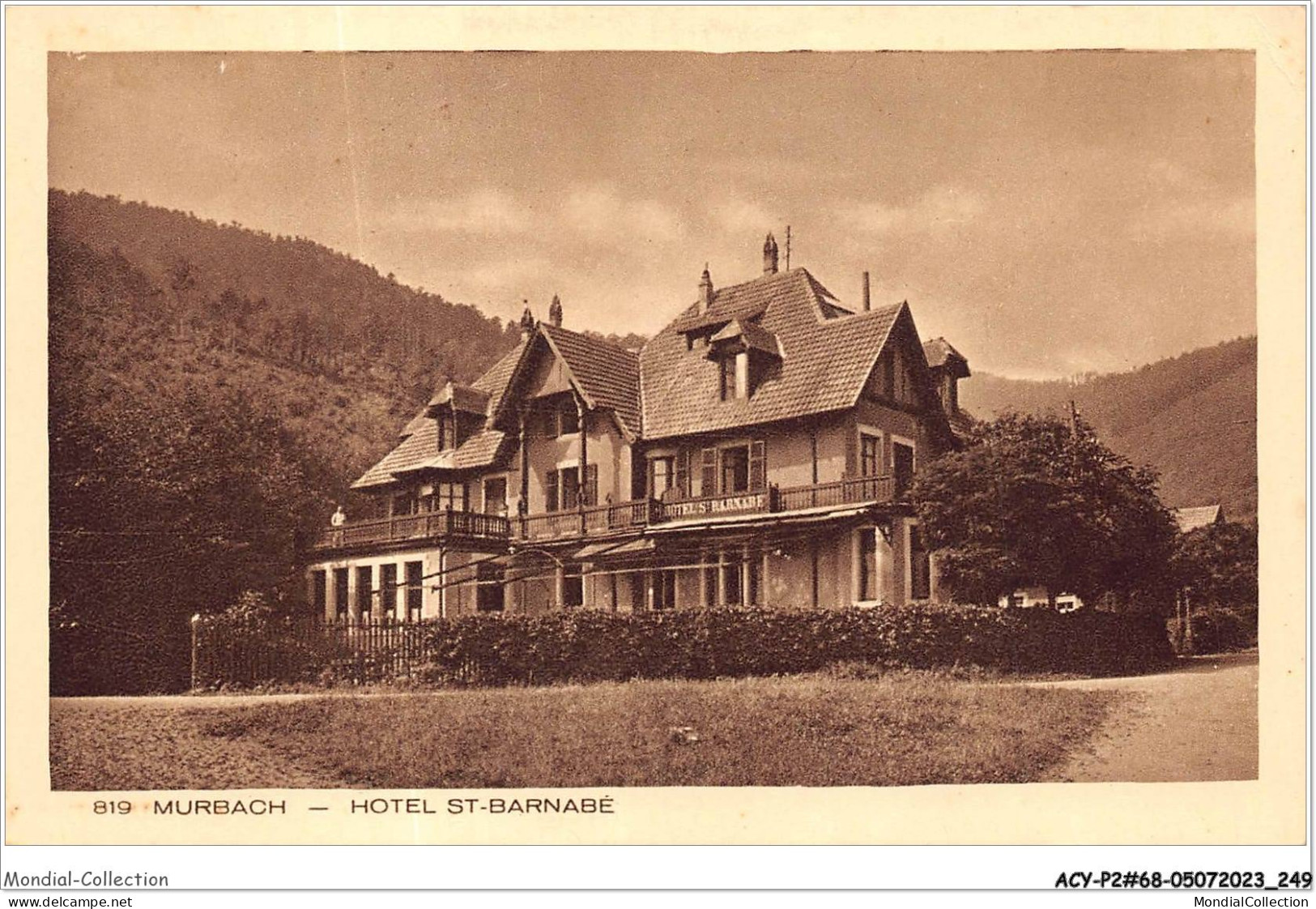 ACYP2-68-0125 - MURBACH - Hotel St Barnabé - Murbach