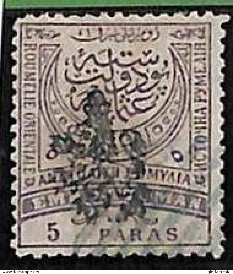 ZA0166b - ROMELIA Bulgaria - STAMPS - Yvert # 3b  USED - Roumélie Orientale