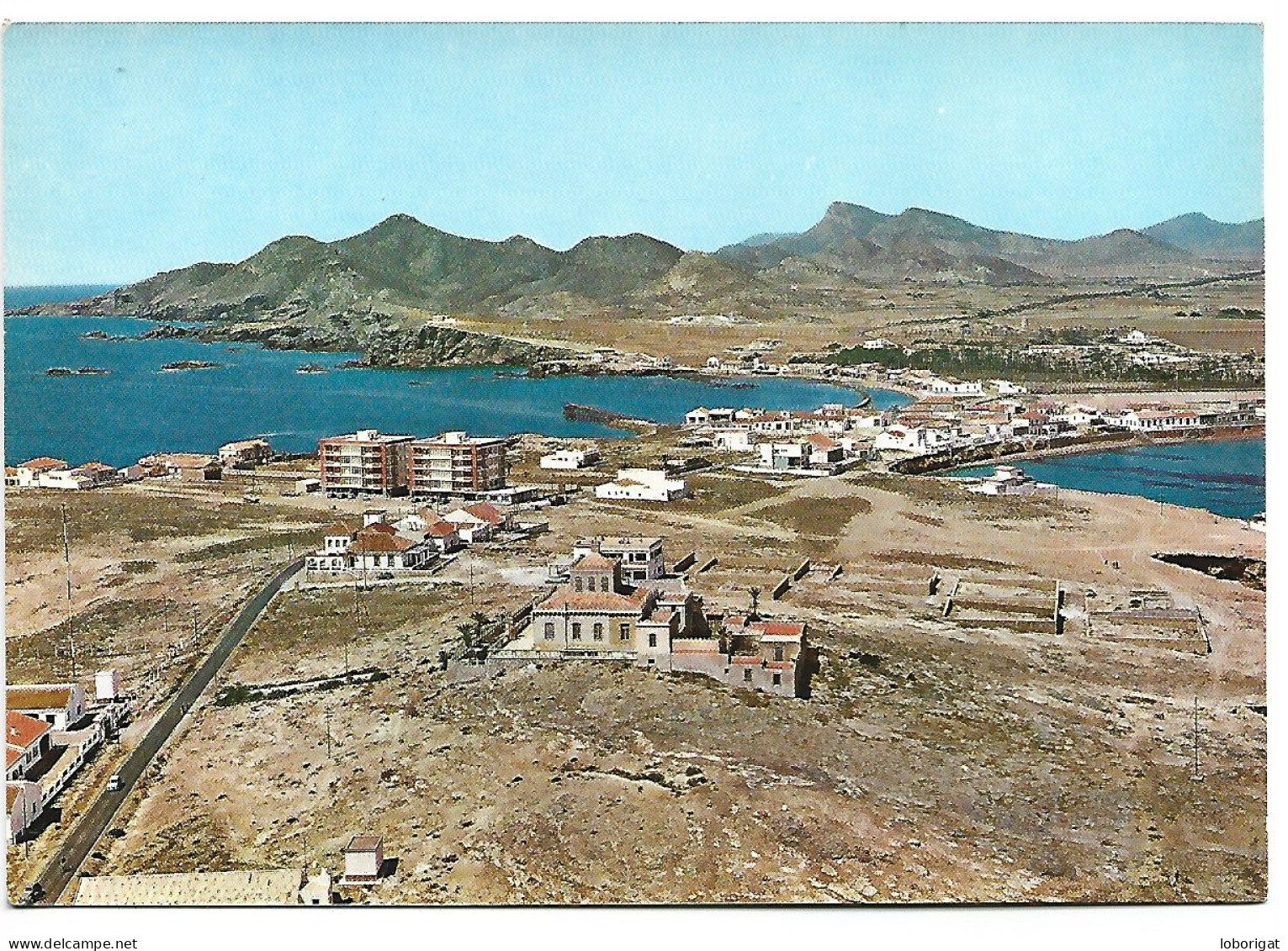 VISTA PANORAMICA DESDE EL FARO / PANORAMIC VIEW FROM LIGHTHOUSE.- CABO DE PALOS / MURCIA.- ( ESPAÑA ) - Murcia