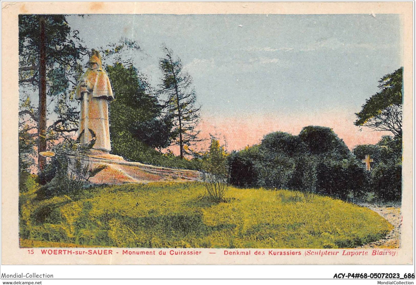ACYP4-68-0345 - WORTHE Sur SAUER - Monument Du Cuirassier - Woerth