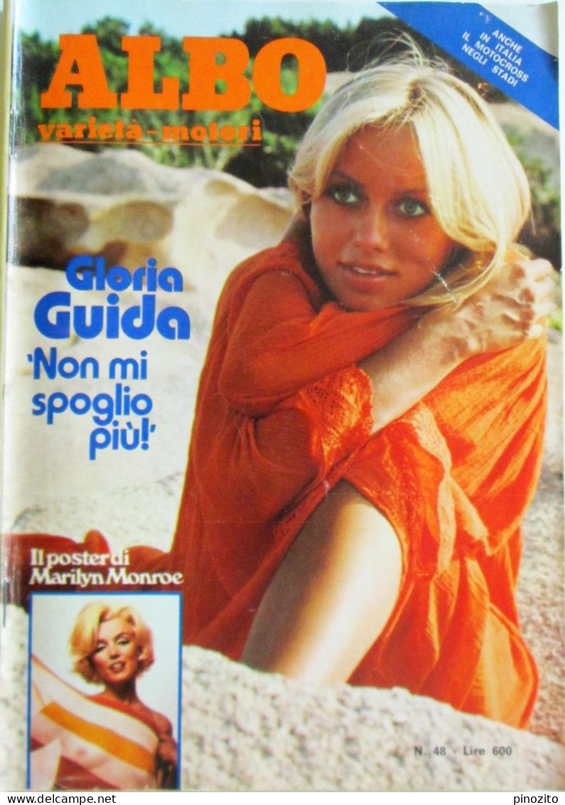 ALBO 48 1980 Gloria Guida Marilyn Monroe Fabrizio De André Bo Derek Agostina Belli - TV