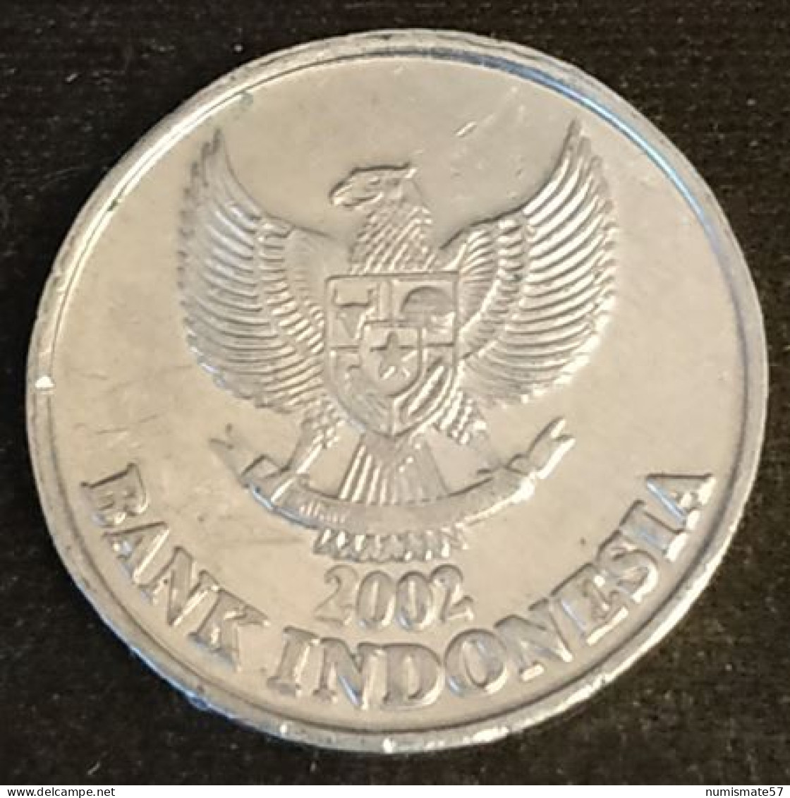 INDONESIE - INDONESIA - 50 RUPIAH 2002 - Oiseau Loriot De Chine - KM 60 - Indonesien