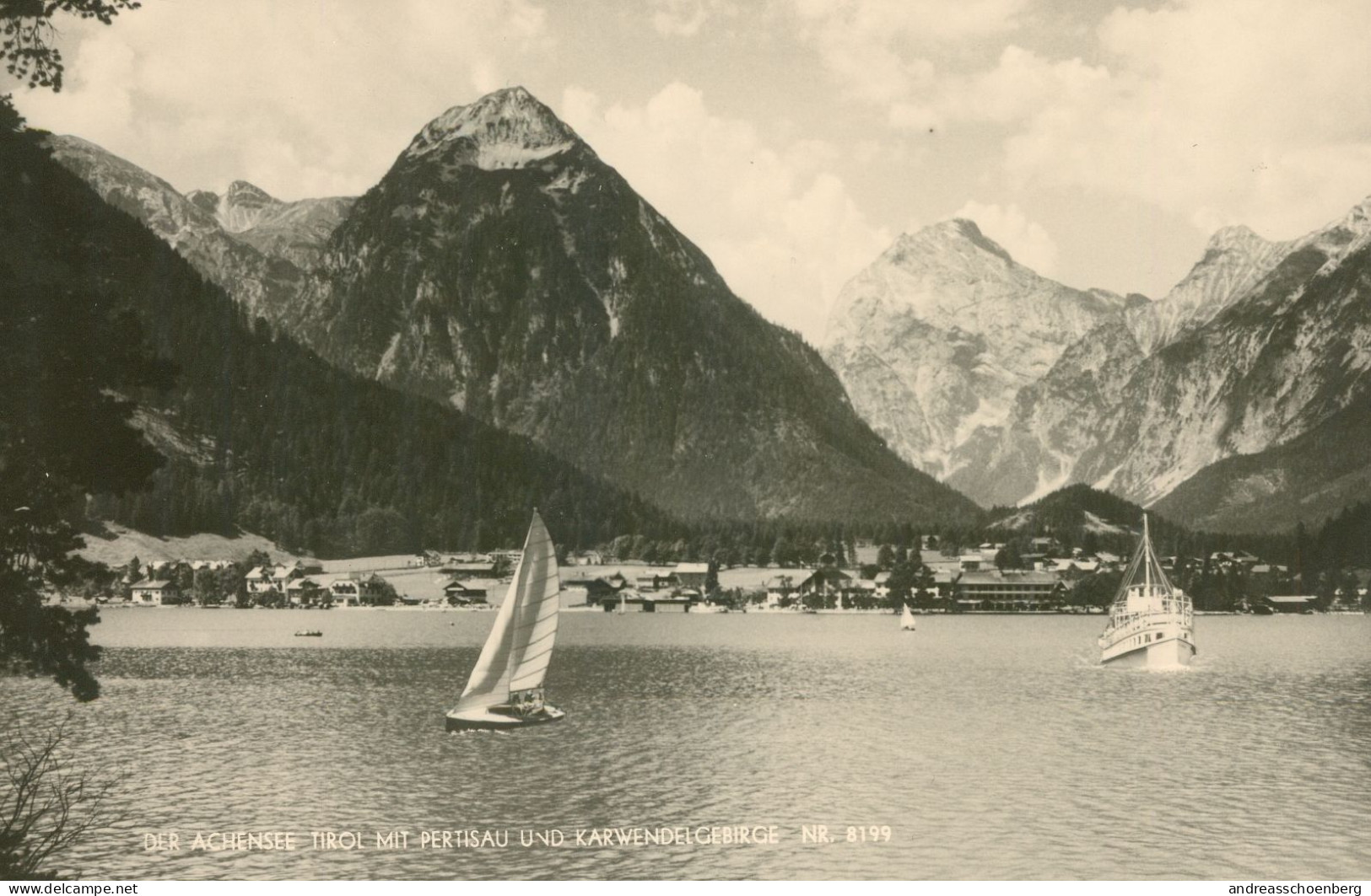 Der Achensee Mit Pertisau Und Karwendelgebirge - Pertisau