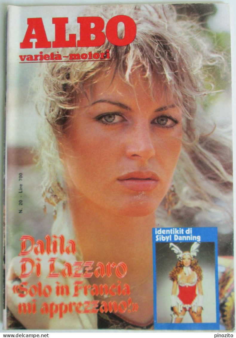 ALBO 20 1981 Dalila Di Lazzaro Sibyl Danning Agostina Belli Mina Gino Santercole - Televisión