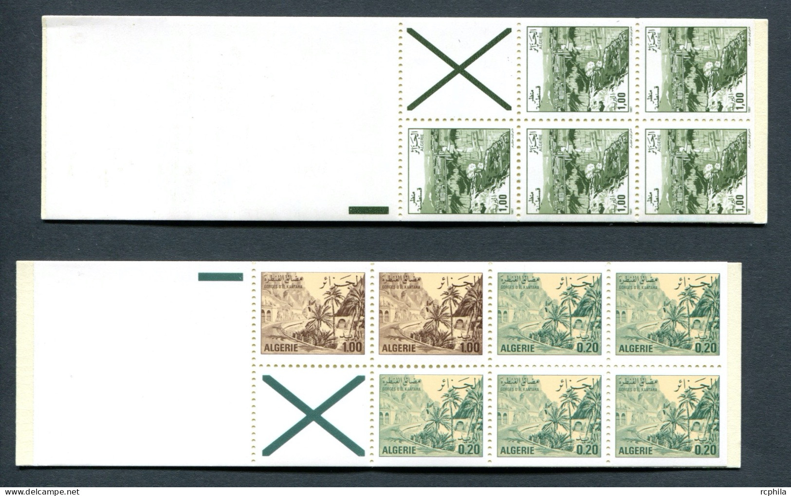 RC 27072 ALGERIE LOT DE 2 CARNETS DIFFERENTS NEUFS ** MNH TB - Argelia (1962-...)