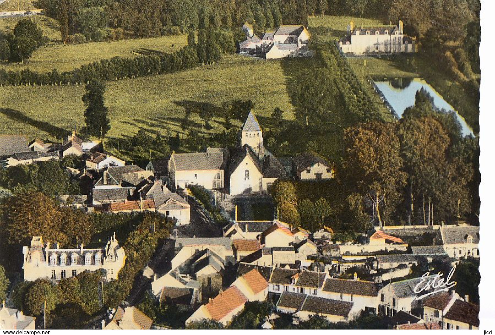 78- Plaisir L  Eglise Et Les Chateaux Cpsm Gm - Plaisir