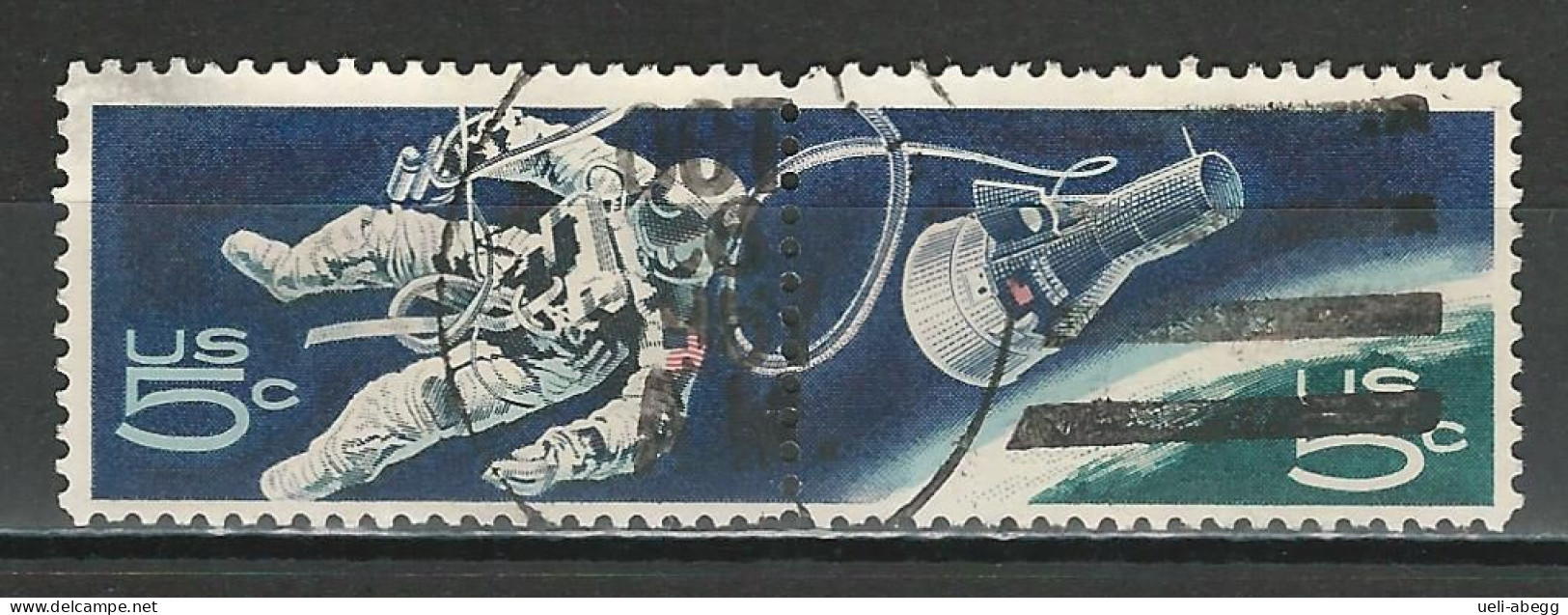 USA Sc 1332b, Mi 930-31 O Used - Used Stamps