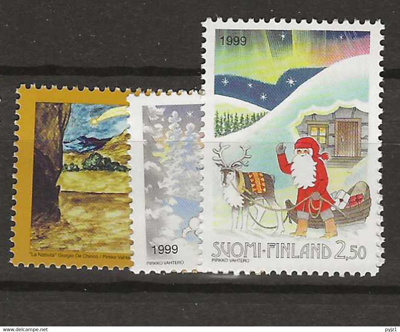 1999 MNH Finland Mi  1499-1501, Postfris** - Postzegelboekjes