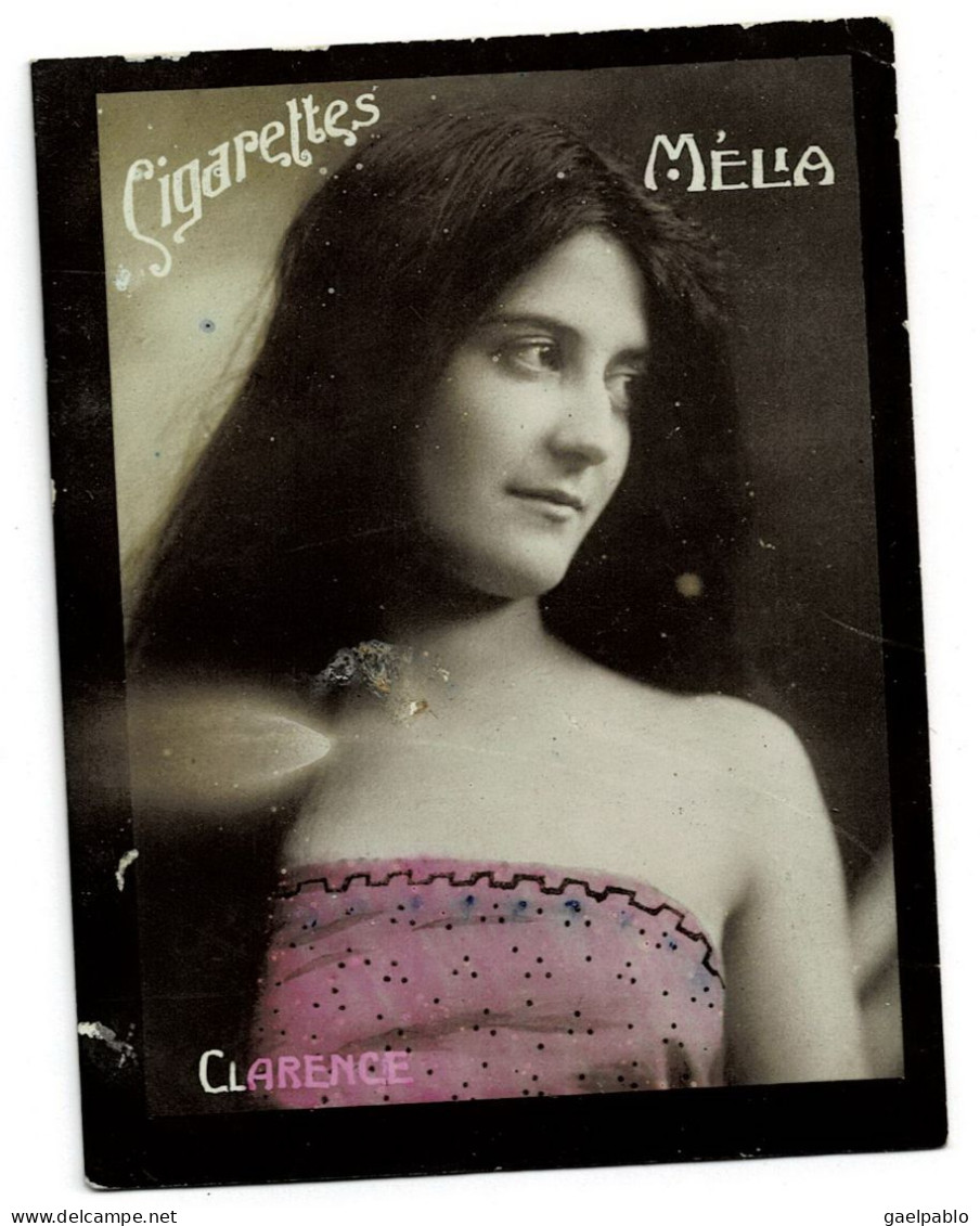 CIGARETTES MELIA - CLARENCE - Tirage De La Marque Etoile - 4ème Collection Mélia - Melia