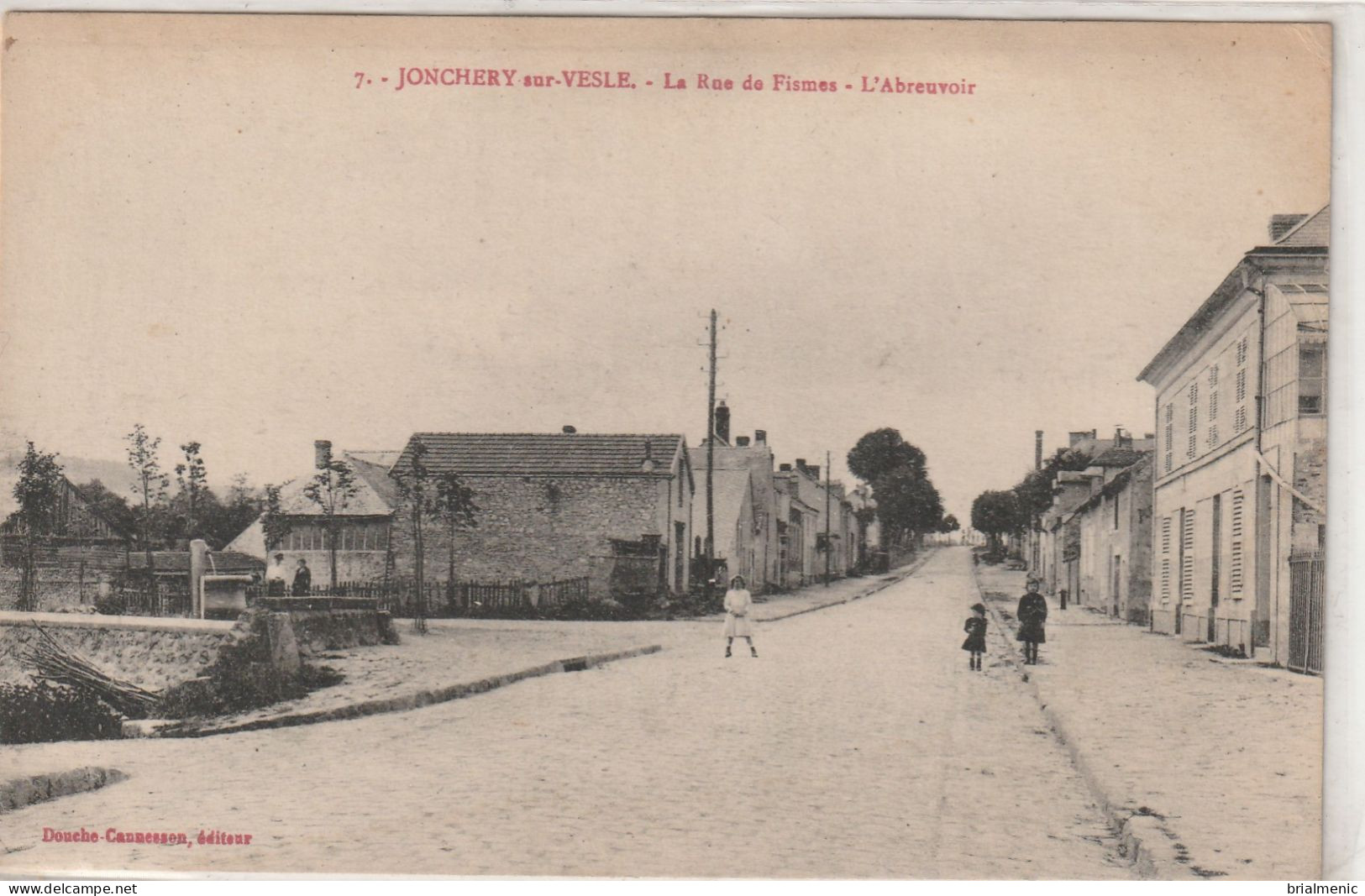 JONCHERY Sur VESLE   Rue De Firmes   L'abreuvoir - Jonchery-sur-Vesle