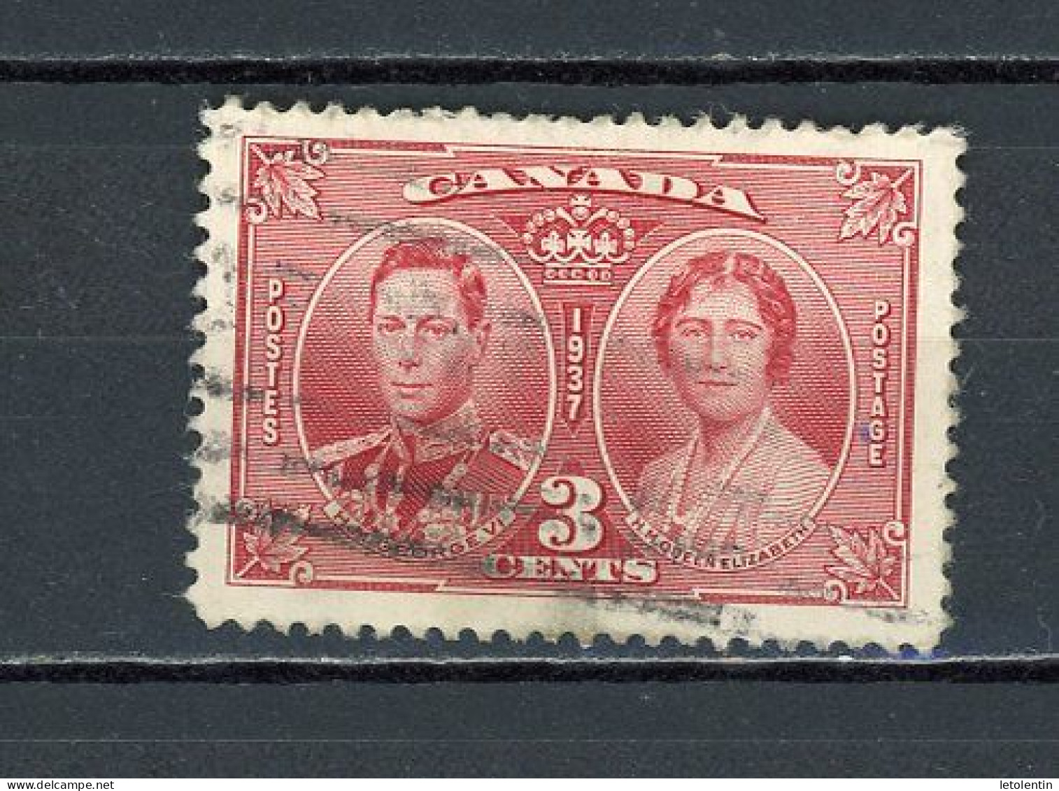 CANADA: COURONNEMENT - N° Yvert 196 Obli. - Used Stamps