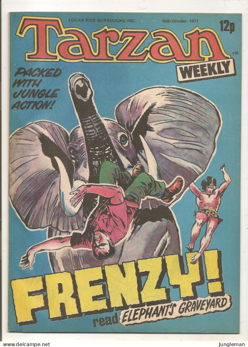 Tarzan Weekly # 19 - Published Byblos Productions Ltd. - In English - 1977 - BE - Autres Éditeurs