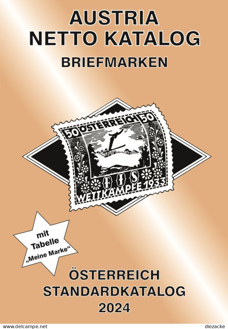 Austria Netto Katalog (ANK) Briefmarken Österreich Standard 2024 Neu - Autriche