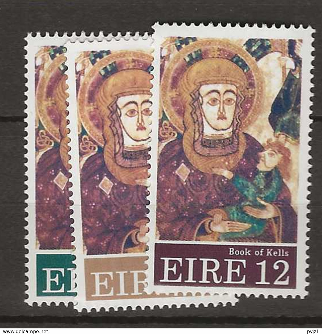 1972 MNH Ireland Mi 283-85 Postfris** - Unused Stamps