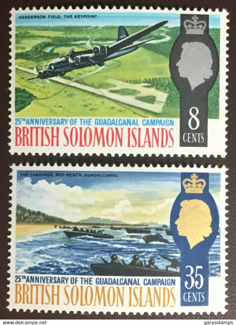 British Solomon Islands 1967 Guadalcanal Campaign MNH - Salomonseilanden (...-1978)