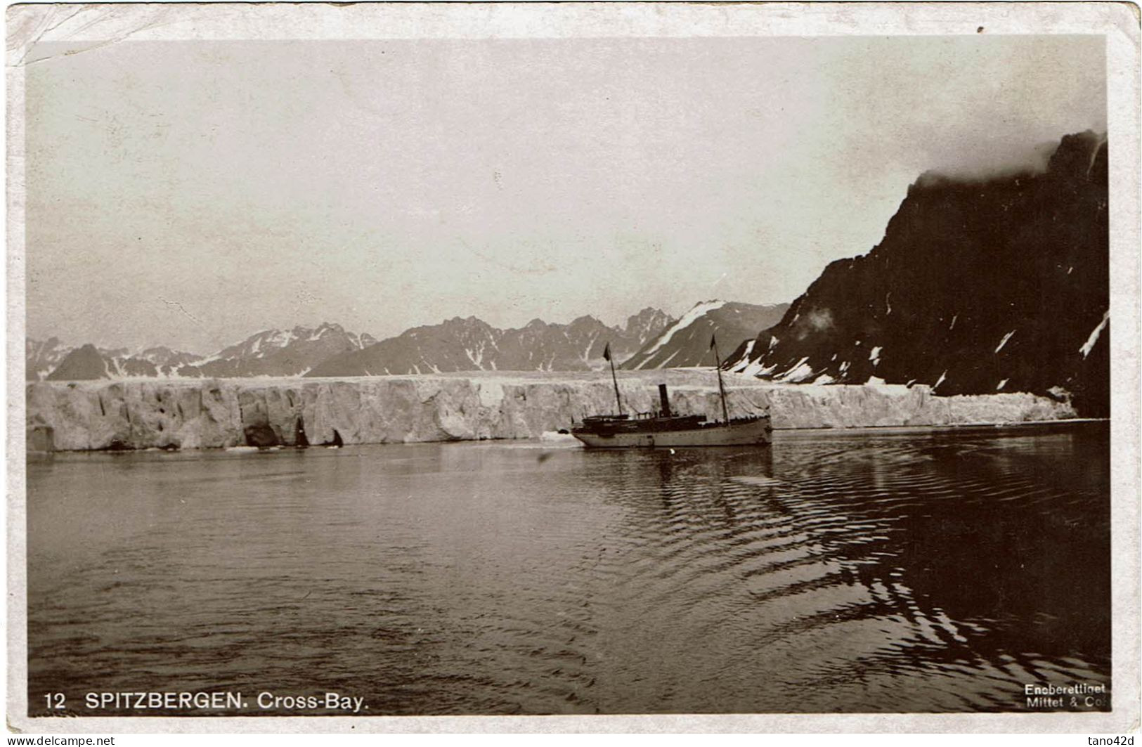 REF CTN89/PM - NORVEGE MISSION AU SPITZBERGEN AOÛT 1911 - Arctische Expedities