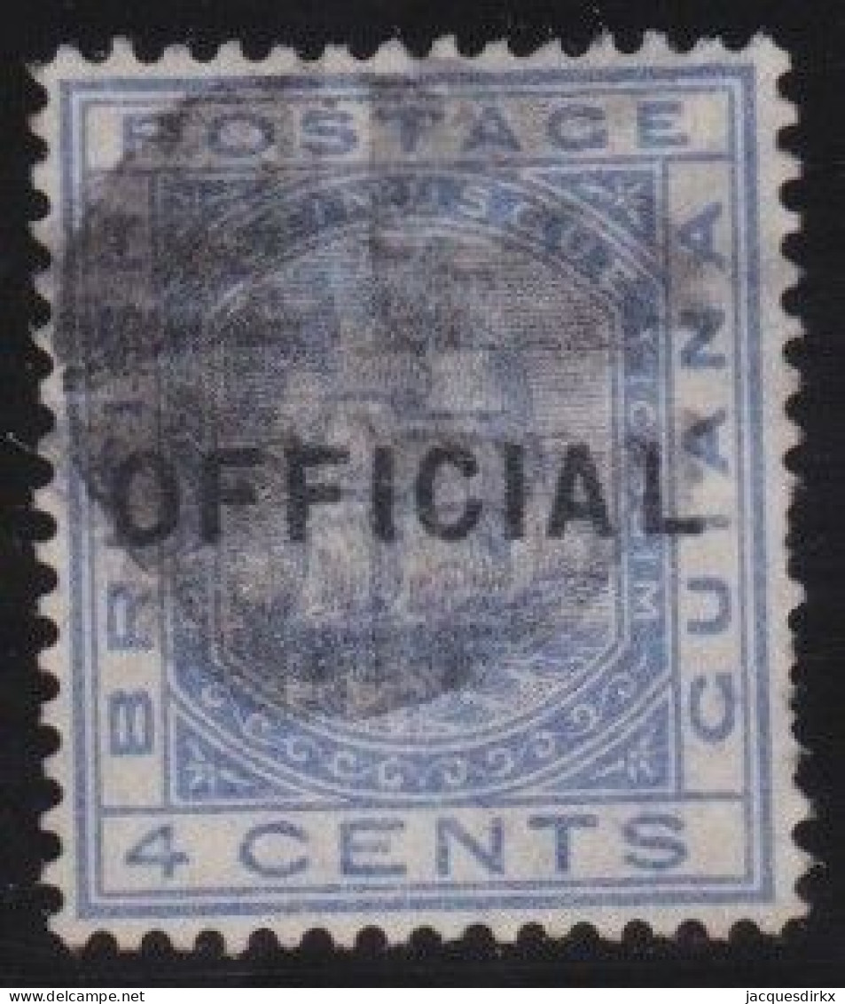 British  Guiana         .   SG    .    O 8      .     O      .    Cancelled - Guyana Britannica (...-1966)